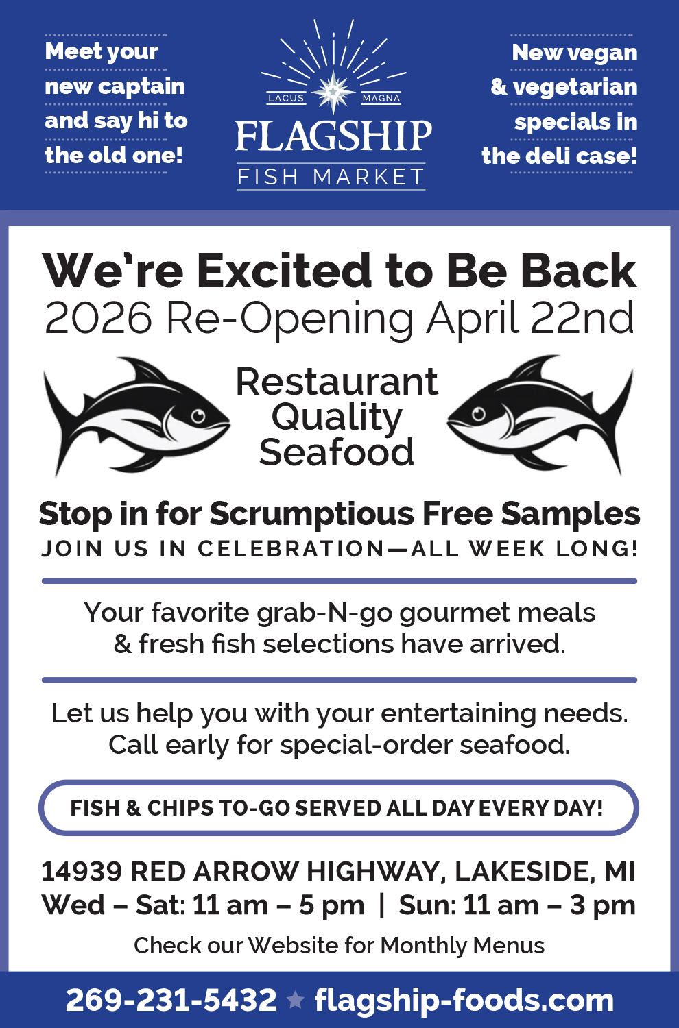 Flagship Foods Reopening