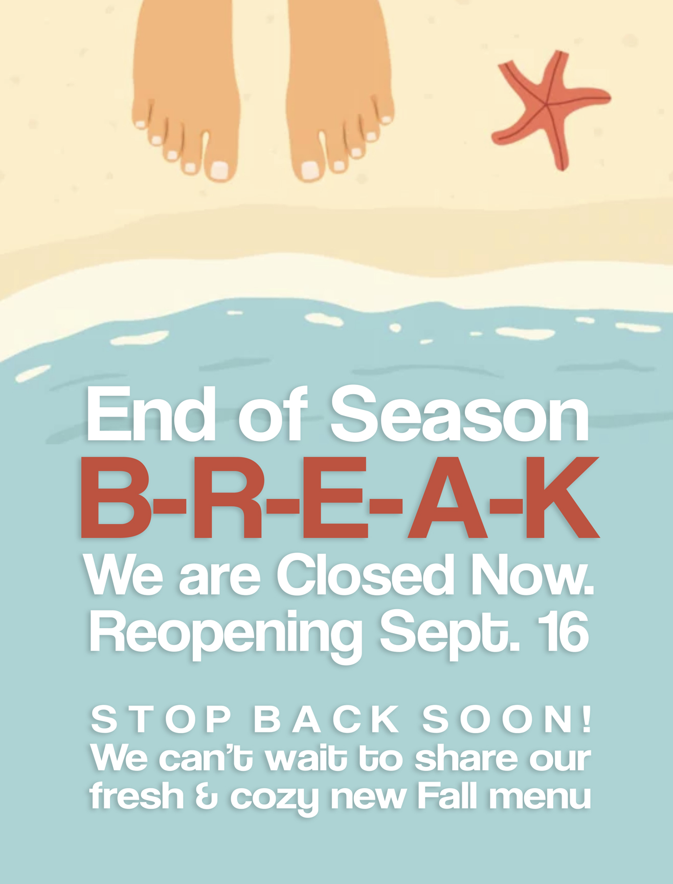 Flagship Foods END OF SUMMER!